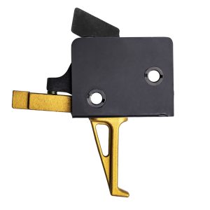 AR-15/10 Single Stage Trigger – Flat Gold Finger