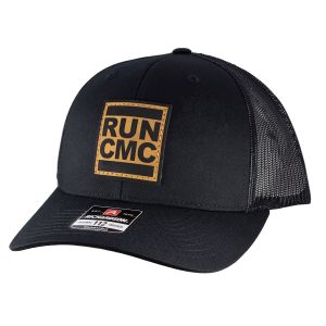 RUN CMC Leather Patch Snap Back Hat