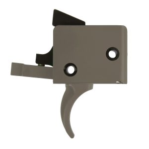 AR-15/10 Single Stage Trigger – Curved FDE